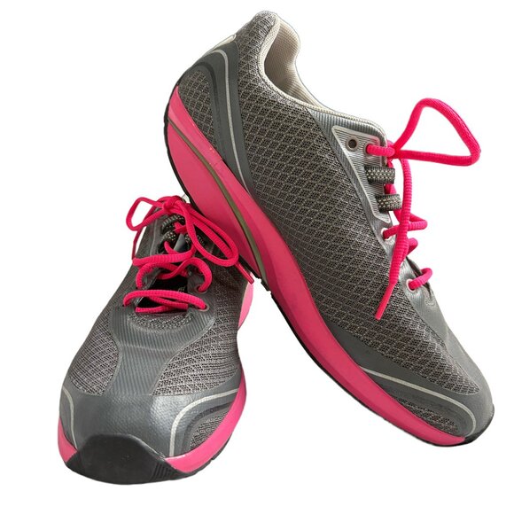MBT Women's Gray Pink Orthopedic Walking Exercise Sneakers US 9.5 UK 40 - Picture 1 of 5